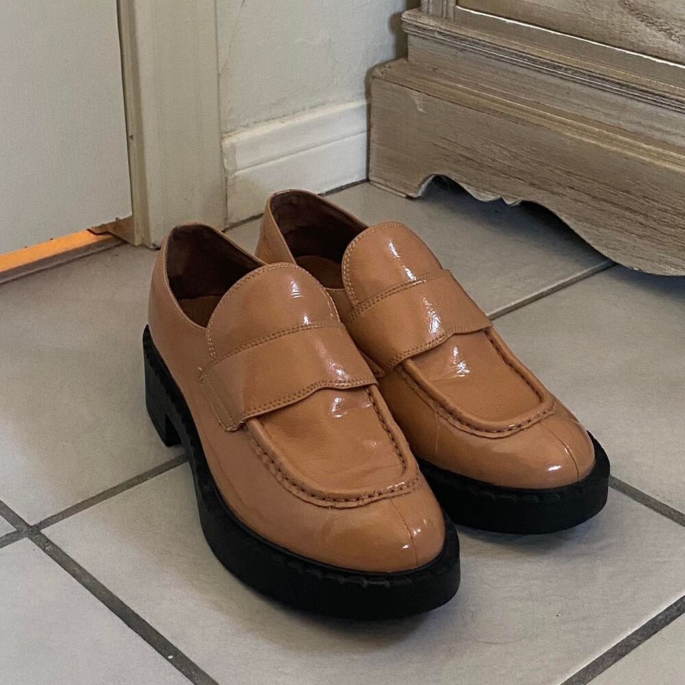 Jeffrey-campbell Women's Tan and Brown Loafers - Picture 3 of 4
